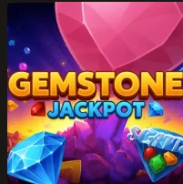 Slot game artwork: Gemstone Jackpot